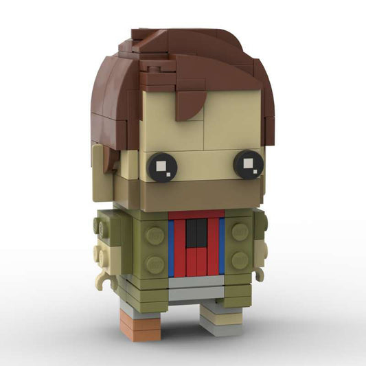 peter b. parker brickheadz moc | lego-compatible spider-verse toy - 2