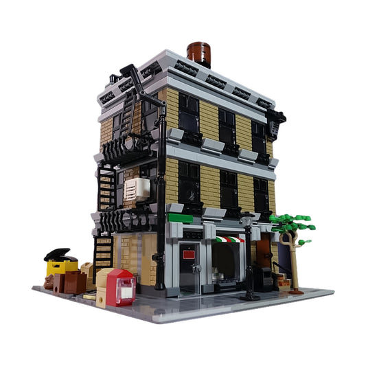 peter parker's apartment building set | moc-162822 - 2