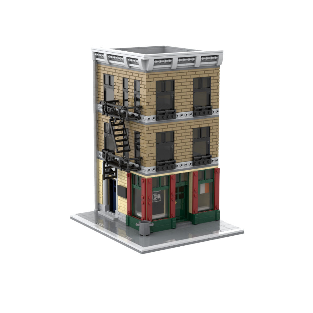 peter's apartment/nelson & murdock office/irish pub modular building | moc-144374 - 1
