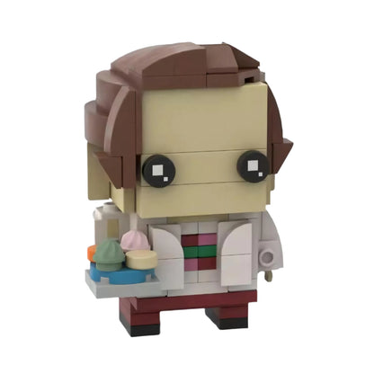 petunia dursley brickheadz moc | harry potter | compatible with lego - 2