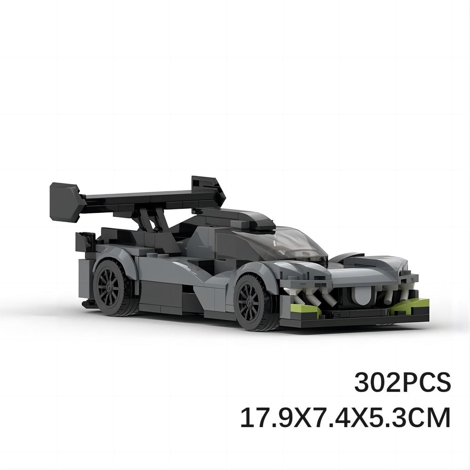 peugeot le mans 9x8 racing car building set | 302 pcs lego compatible - 6