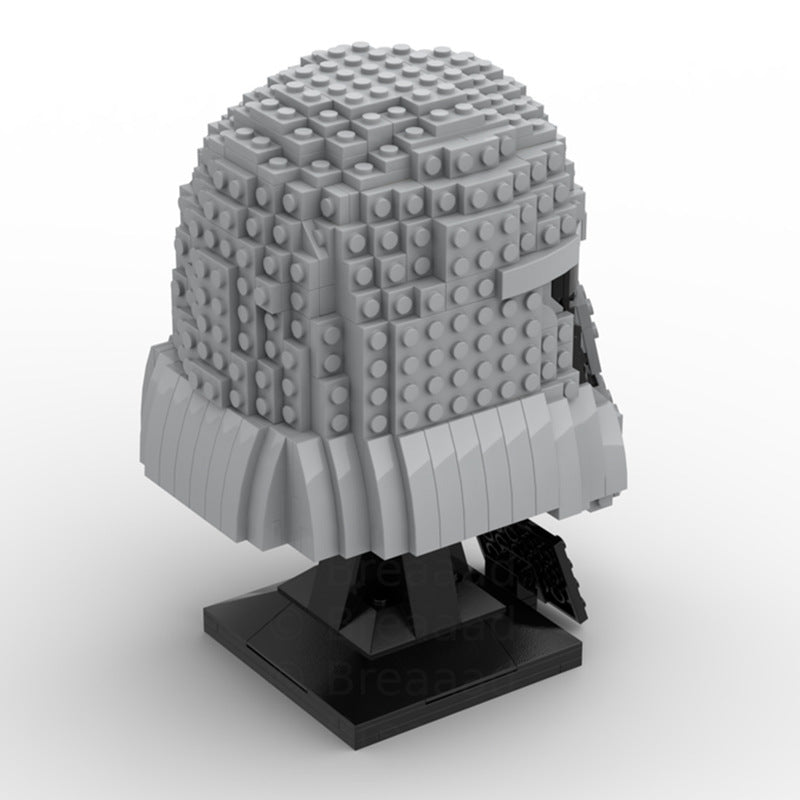phasma helmet building set | star wars | moc-93397 - 3