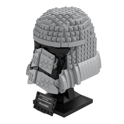 phasma helmet building set | star wars | moc-93397 - 4