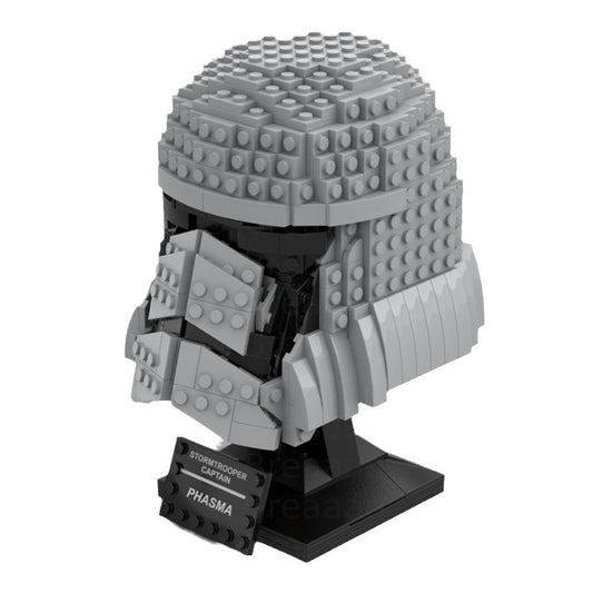 phasma helmet building set | star wars | moc-93397 - 4
