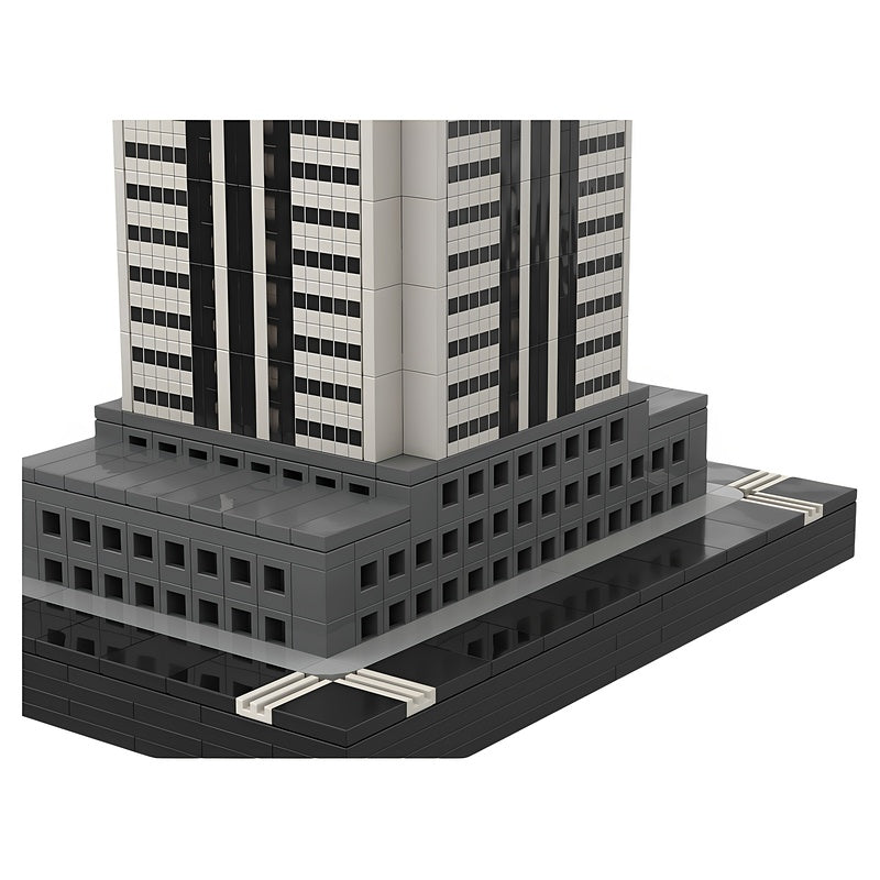 Philadelphia 1735 Market Street Skyscraper 1:650 MOC Building Kit - 2