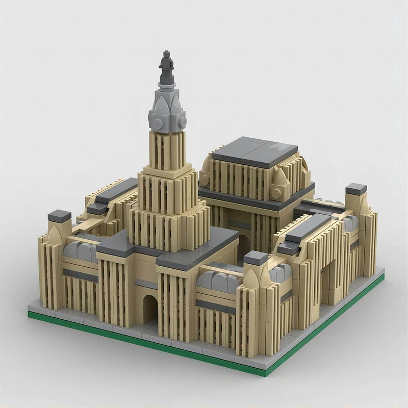 Philadelphia City Hall Building Kit | LEGO-Compatible MOC - 2