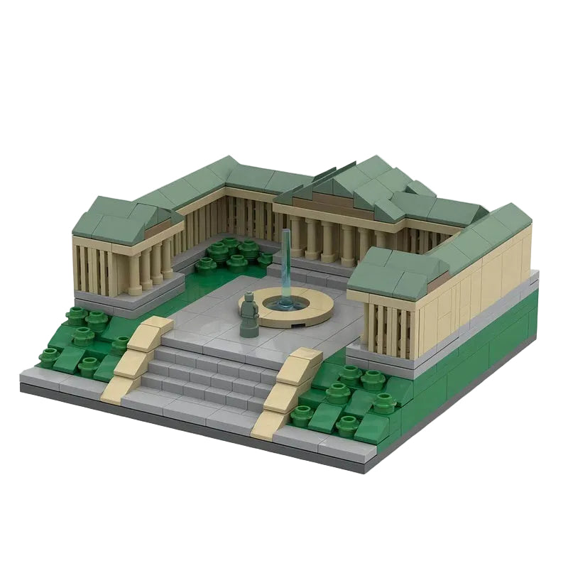 Philadelphia Museum of Art Building Kit | LEGO-Compatible MOC - 1