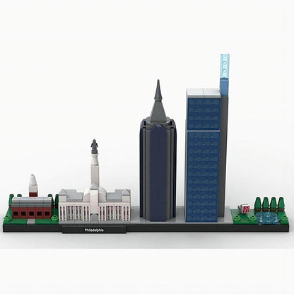 Philadelphia Skyline MOC Building Kit | Urban Architecture Model - 2