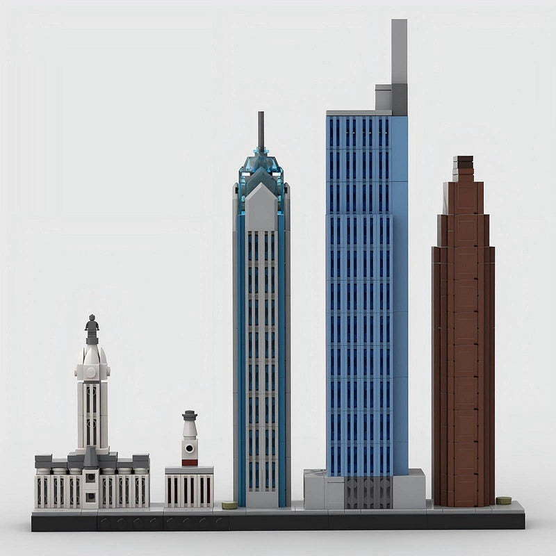 Philadelphia Skyline MOC Building Kit | Urban Architecture Model - 3