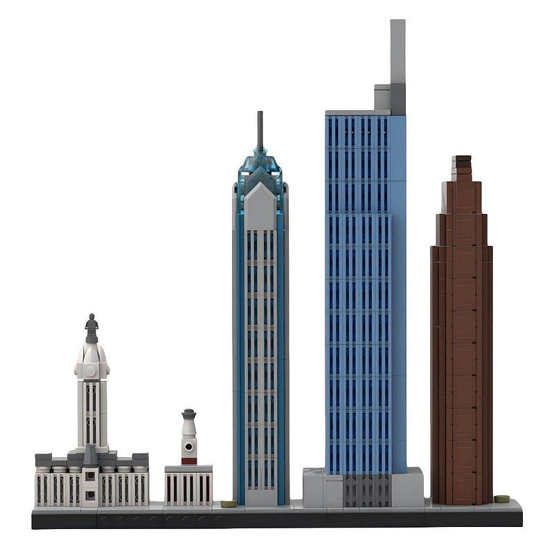 Philadelphia Skyline MOC Building Kit | Urban Architecture Model - 4