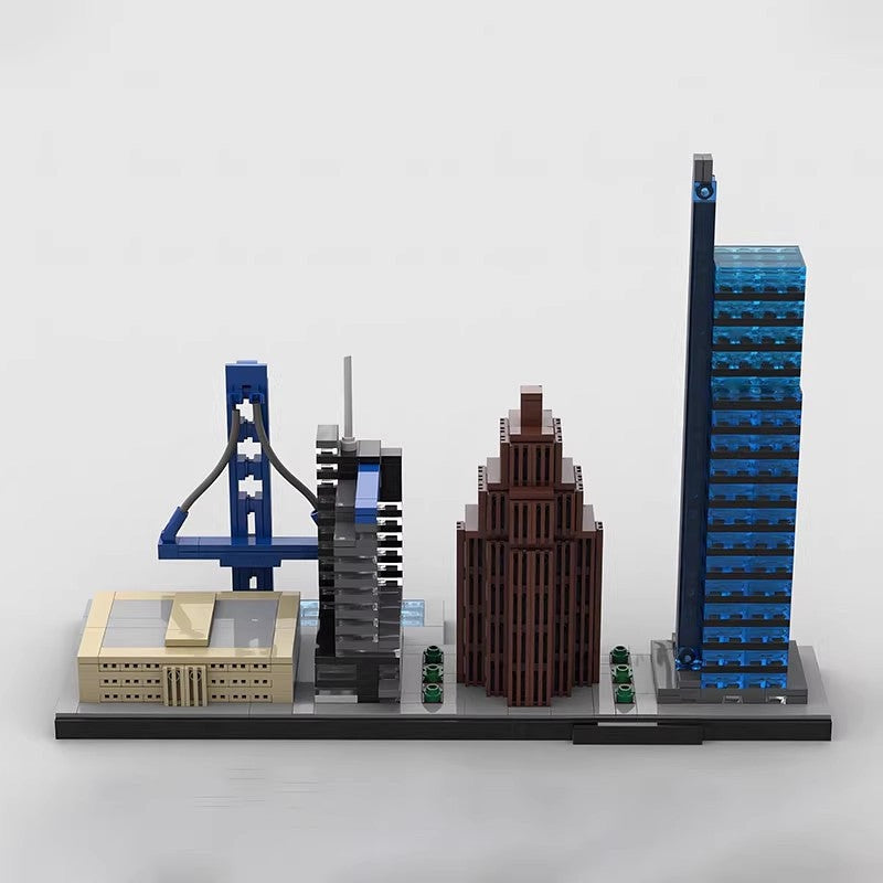 Philadelphia Skyline MOC Building Kit | Urban Architecture Model - 6