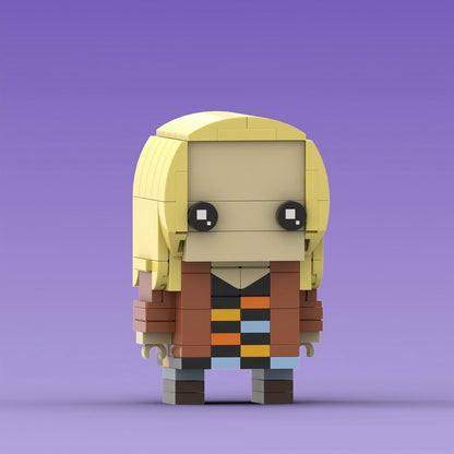 phoebe buffay brickheadz building kit | friends | moc-217685 - 4
