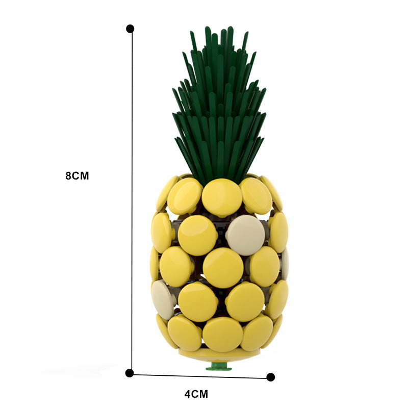 Pineapple Building Kit | LEGO-Compatible MOC - 4