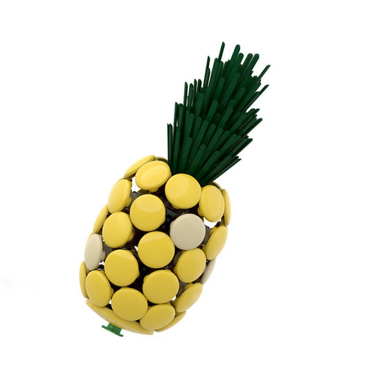 Pineapple MOC Tropical Fruit Display Building Kit - 1