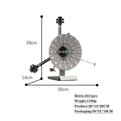 pioneer 10 - 11 space probe building set | 1:12 scale| moc-71153 - 3