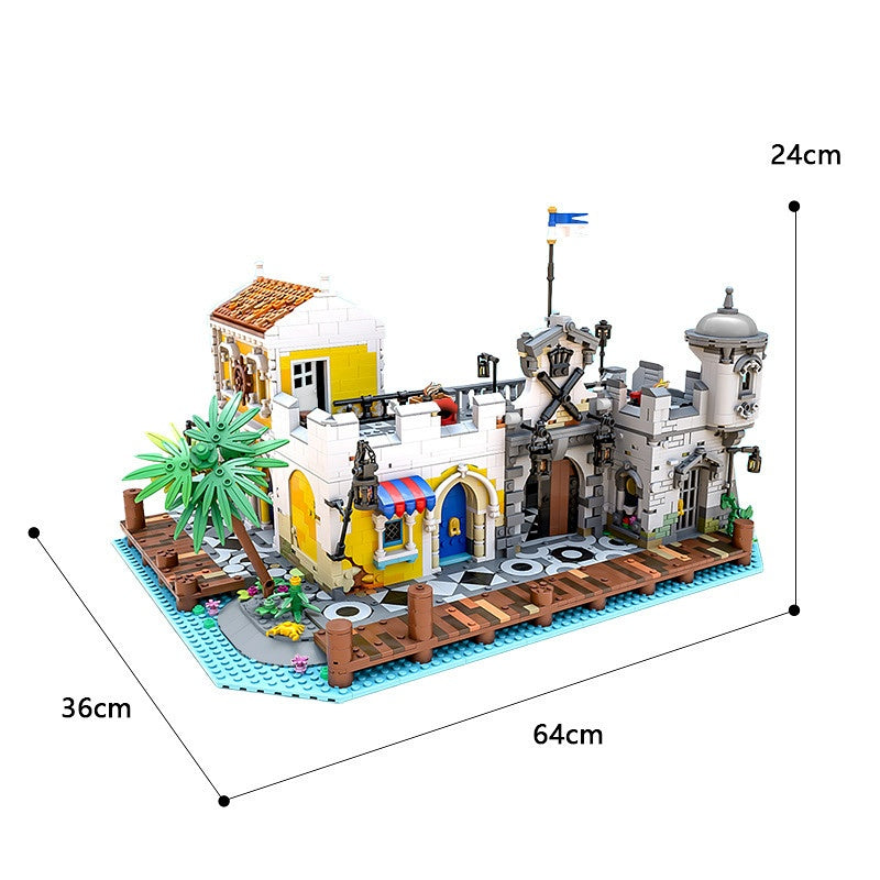 Pirate Harbor Town & Lagoon Lockup Modular - 2