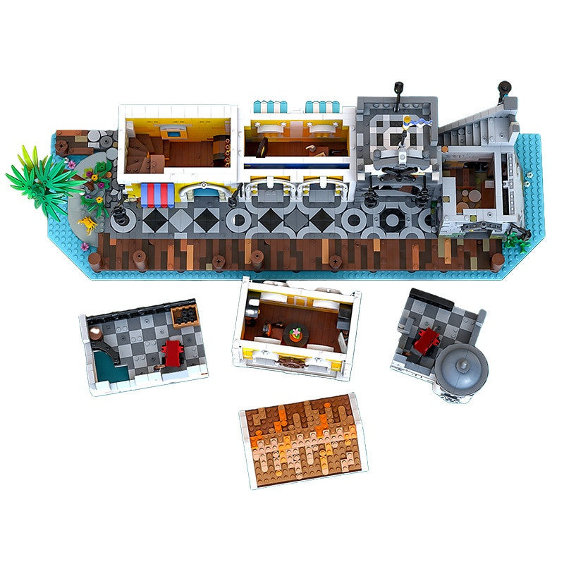Pirate Harbor Town & Lagoon Lockup Modular - 3