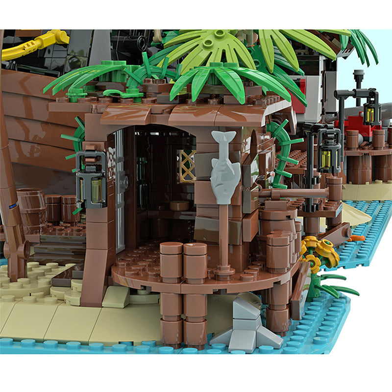 Pirate Shed Building Kit | MOC-71229 - 4