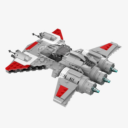 Pirate Snubfighter Space Pirate Starfighter Building Kit | LEGO-Compatible MOC - 6