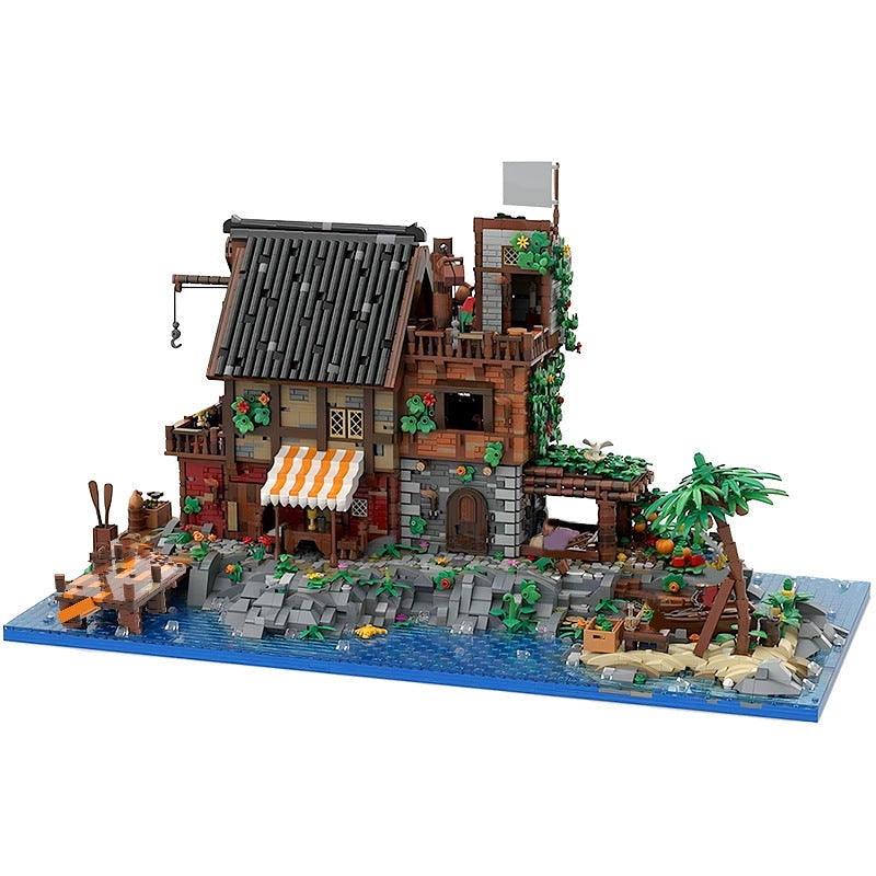 Pirate Van Dyke's Island MOC Building Kit | Adventure Diorama - 1