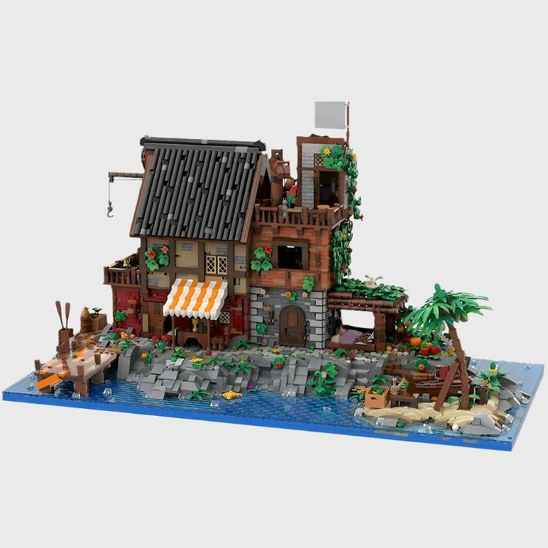 Pirate Van Dyke's Island MOC Building Kit | Adventure Diorama - 2