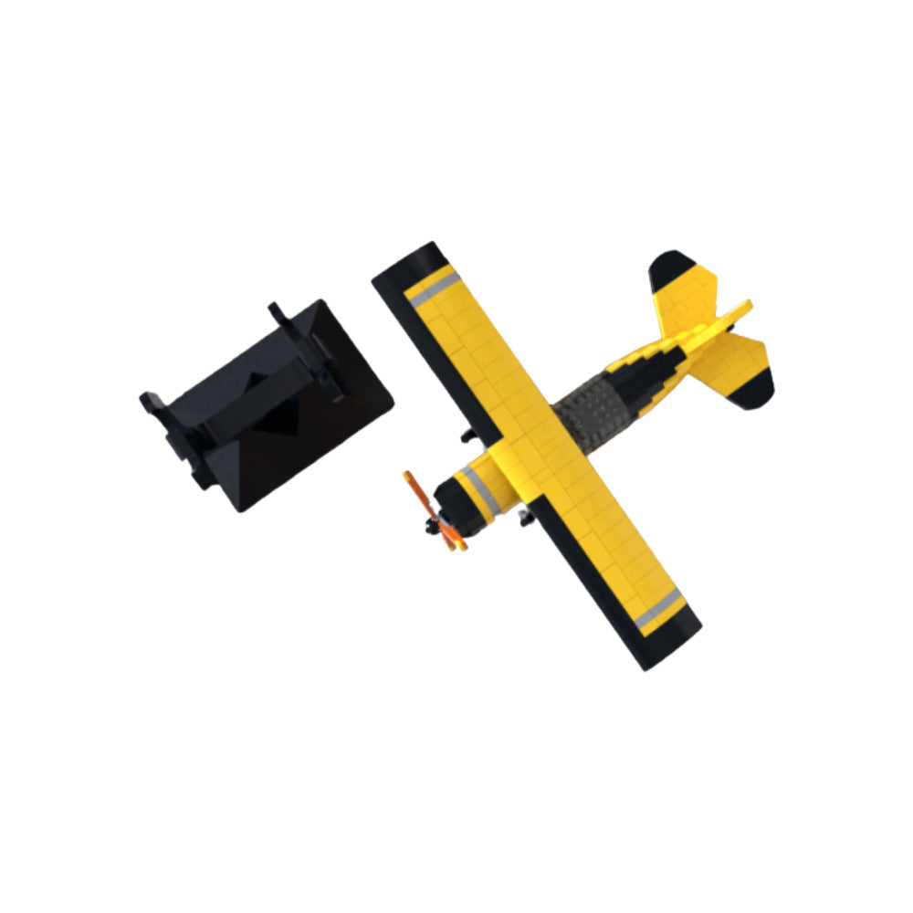 pitts model 12 biplane building set | moc-137128 - 2