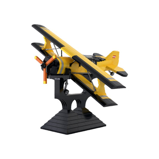 Pitts Model 12 Biplane MOC Building Kit | Aerobatic Aircraft Model - 1