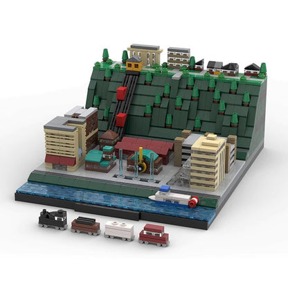 pittsburgh pennsylvania - mount washington skyline building set | moc-63362 - 4