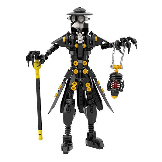 Plague Doctor Character MOC Building Kit | Historical Figure Model - 1