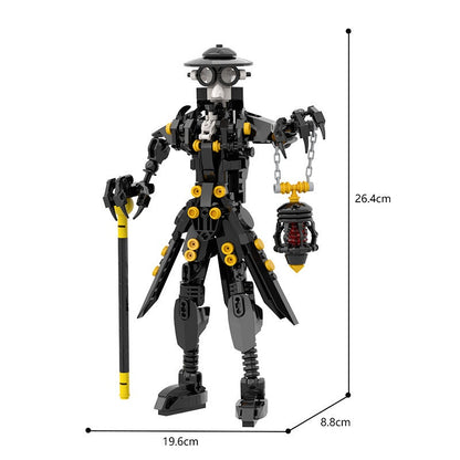 Plague Doctor Character MOC Building Kit | Historical Figure Model - 5