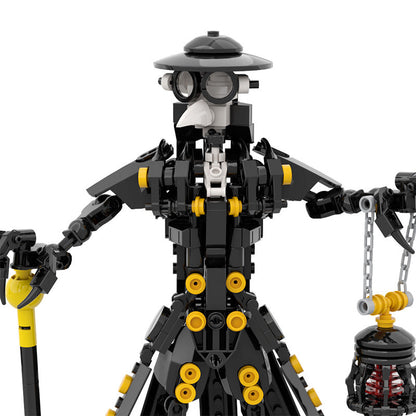 Plague Doctor Figure MOC Building Kit | LEGO-Compatible MOC - 2