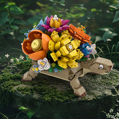 planter flower building set | lego compatible - 2