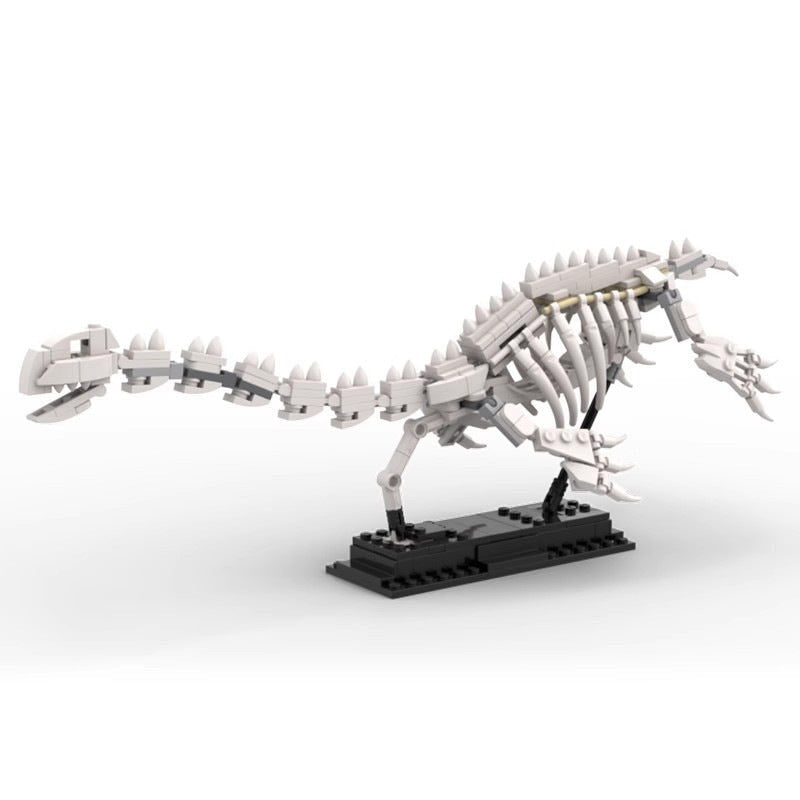 Plesiosaur Skeleton Animal Model MOC Building Kit - 1