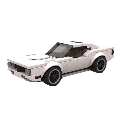 plymouth barracuda 1974 sc building set | moc-26323 - 4