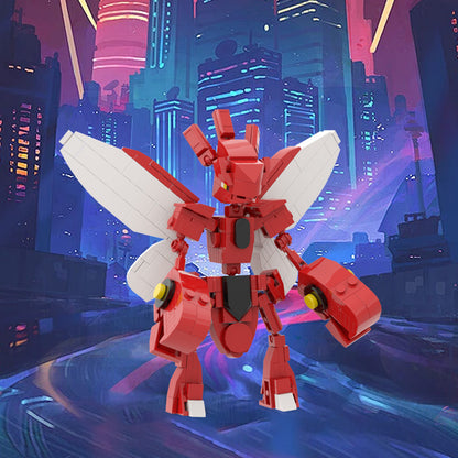pokemon scizor building set moc - 1