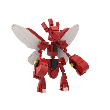 pokemon scizor building set moc - 3