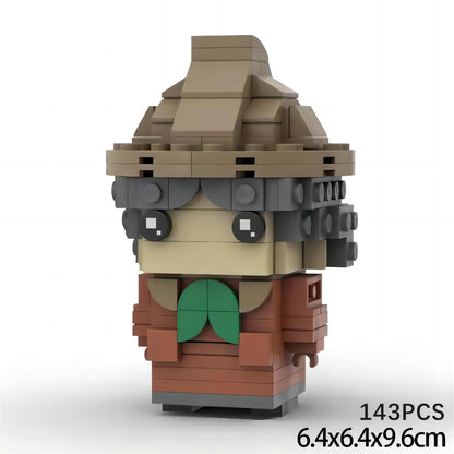 pomona sprout brickheadz set | harry potter | lego-compatible - 1