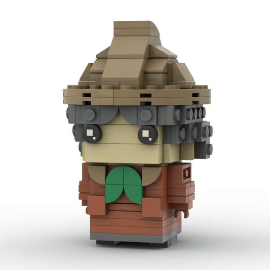 pomona sprout brickheadz set | harry potter | lego-compatible - 2