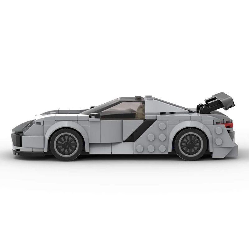 porsche 918 spyder 8 studs wide building set | moc-95674 - 3