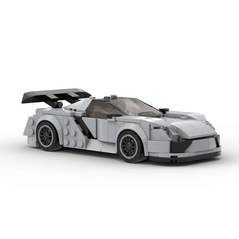 porsche 918 spyder 8 studs wide building set | moc-95674 - 4