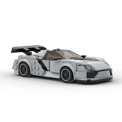 porsche 918 spyder 8 studs wide building set | moc-95674 - 4