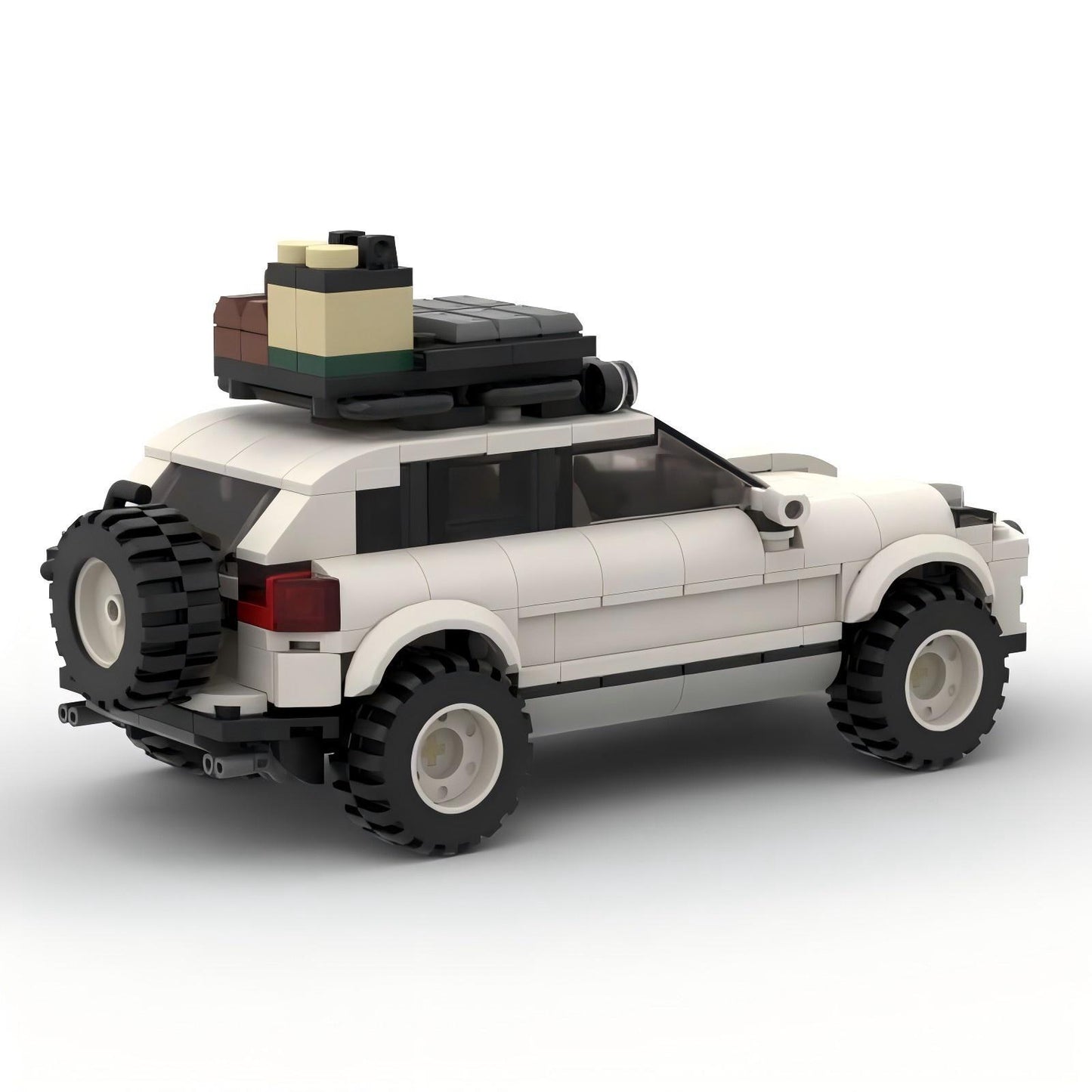 porsche cayenne 957 overland building set | moc-150552 - 2