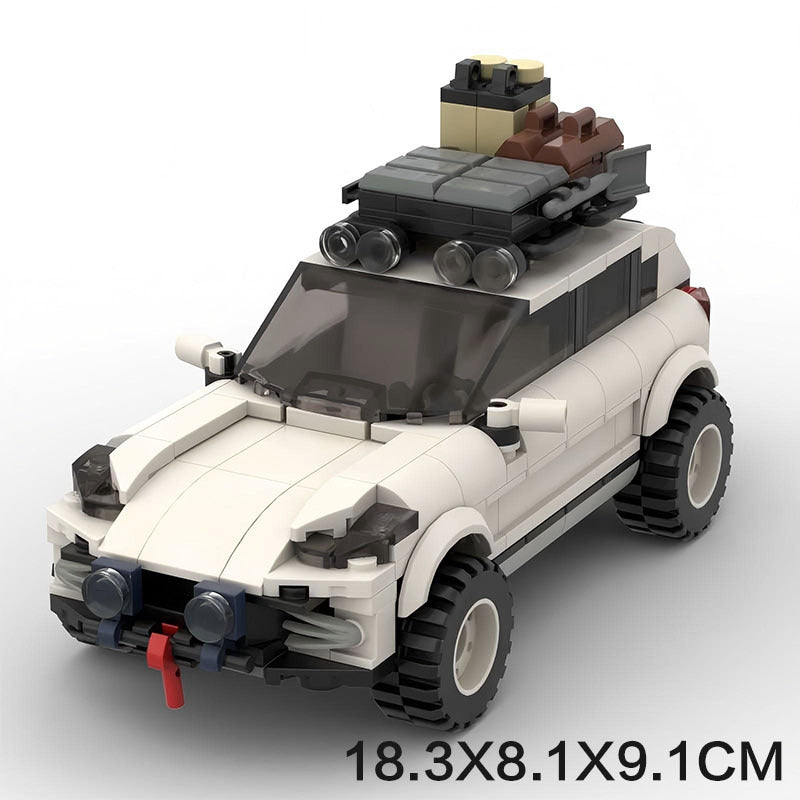 porsche cayenne 957 overland building set | moc-150552 - 6