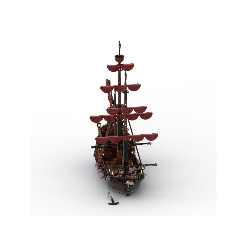 Port Sauvage: Loup de Mer Pirate Ship Building Kit | LEGO-Compatible MOC - 3