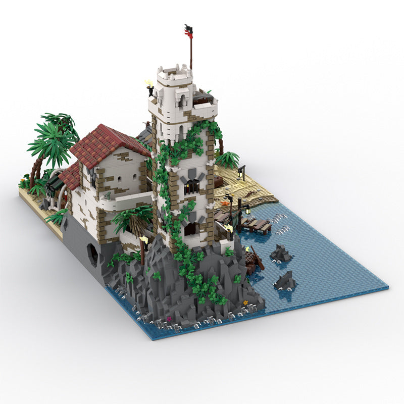 Port Sauvage The Cursed Beach Building Kit | LEGO-Compatible MOC - 2