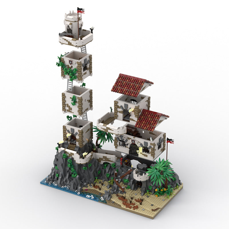 Port Sauvage The Cursed Beach Building Kit | LEGO-Compatible MOC - 3