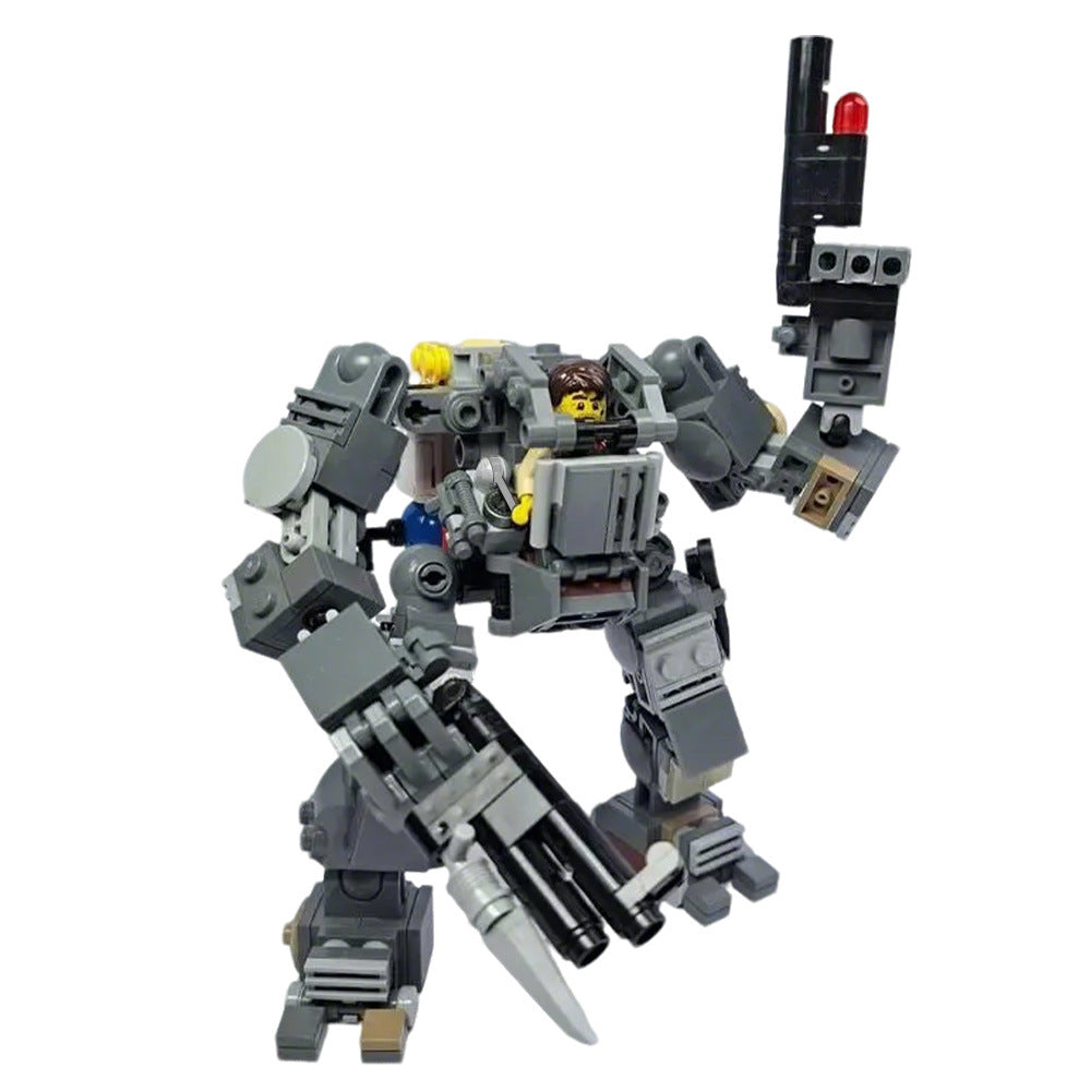 post-apocalypse survivor mech building kit | moc-235811 - 3