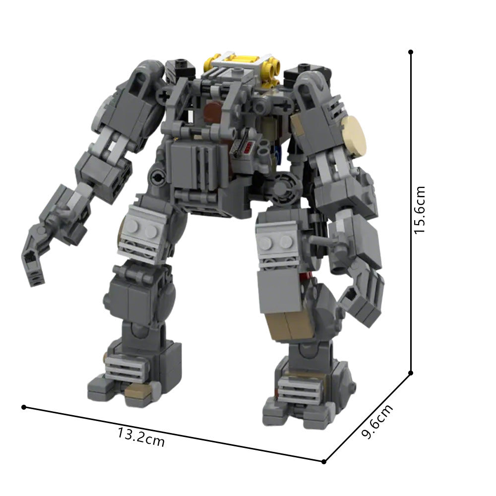 post-apocalypse survivor mech building kit | moc-235811 - 4