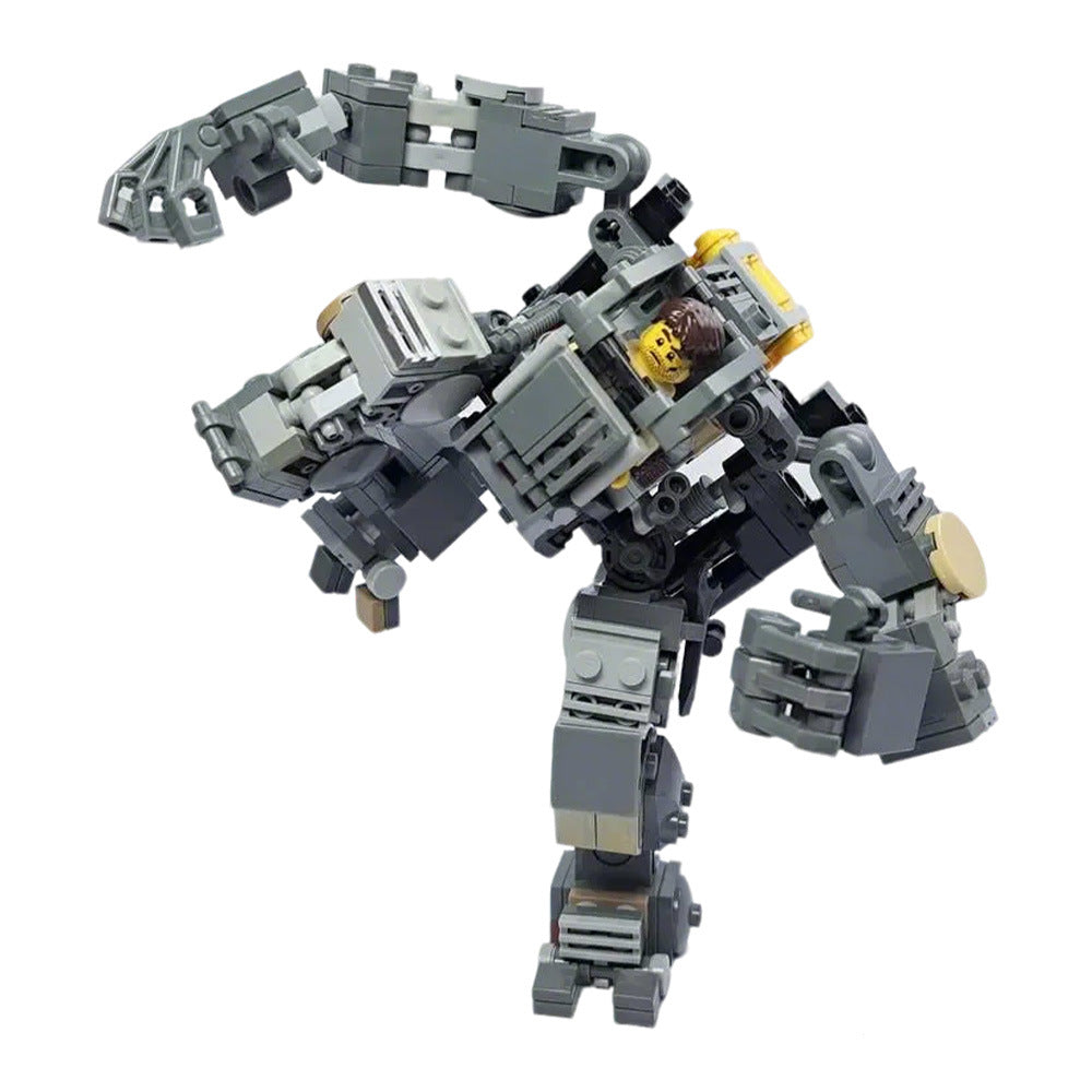 post-apocalypse survivor mech building kit | moc-235811 - 5