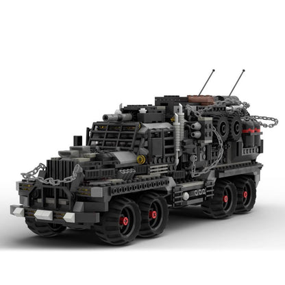 Post-Apocalyptic 8x8 Armored Truck Building Kit | LEGO-Compatible MOC - 1